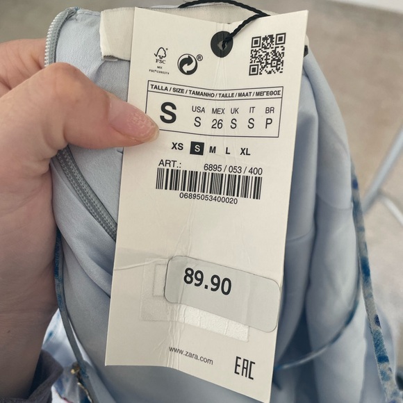 Zara tye dye boho dress new with tags - Picture 8 of 8